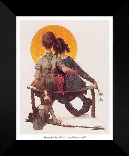 Amazon.com: Norman Rockwell FRAMED Art Print 15x18 